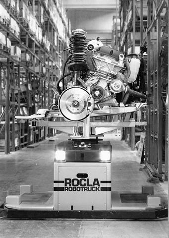 At first Rocla's AGV business unit was called Rocla Robotruck.