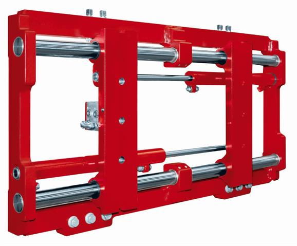 Shaft-guided Fork Positioner 6-25G: the new G-Series for ISO Class 4 is characterized by robustness as well as lowest operation cost (TCO).