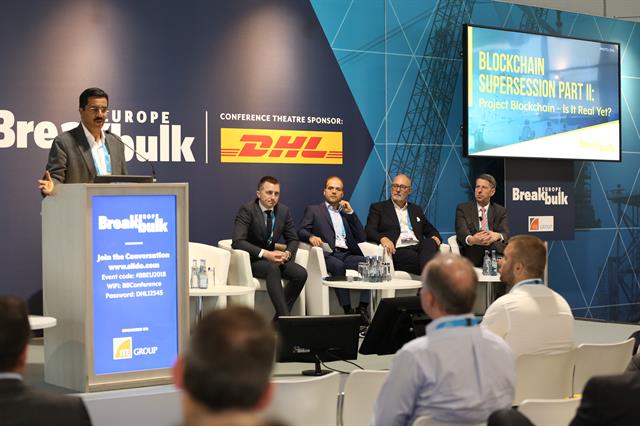 Breakbulk Europe 2018- Blockchain Supersession Part II- Project Blockchain
