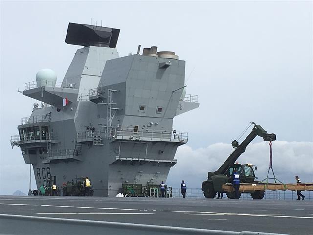 Briggs Defence is supplying a customised materials handling solution for the Royal Navy's new carrier fleet.