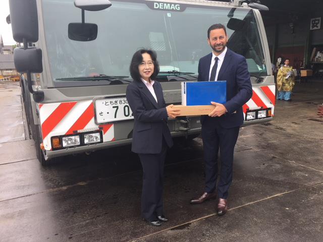 Aoki Juki has expanded its fleet with a new Demag AC 700