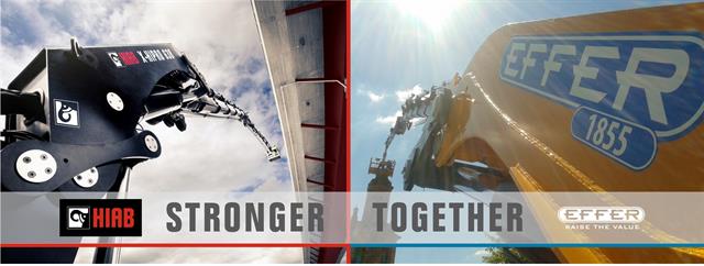 Hiab and Effer products will be offered