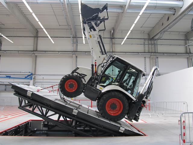 Equipment is put through its paces at the Dobris testing facility