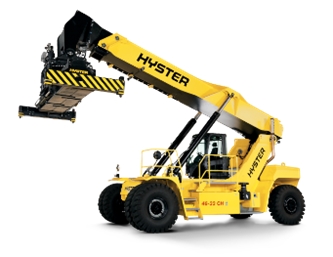 A uniquely wide spaced boom head provides strong support for the spreader which makes light work of handling 20'- 40' ISO Containers