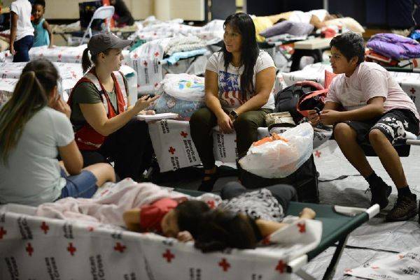 Victim support in Wilson, North Carolina. PHOTO: Daniel Cima, Red Cross