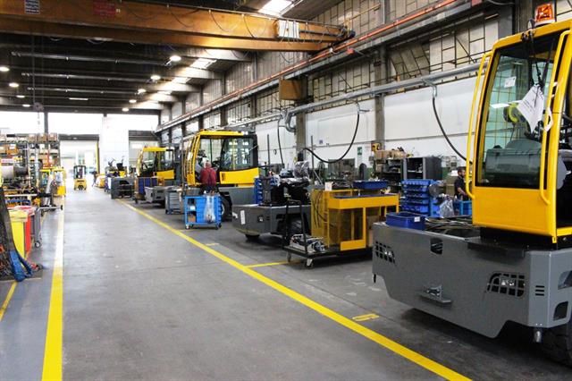 Production at Baumann's factory