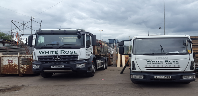 Whiterose Scaffolding has been fined over an injured employee.