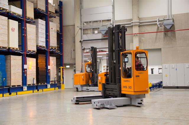 Hubtex will demonstrate at the LogiMAT how the company is continually expanding its modular system for electric multidirectional sideloaders to allow users to gradually automate their handling processes.