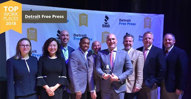 Work place is recognised with an award