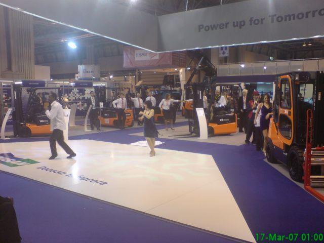 Korean forklift manufacturer Doosan will exhibit forklifts from its product range at IMHX 2010 in Birmingham.