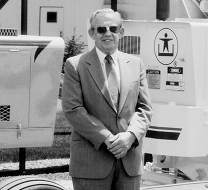 JLG founder John L. Grove