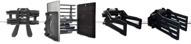 Robust, short lead time, ideal for rental fleet: the new SILVER LINE by Bolzoni lift truck attachment range.