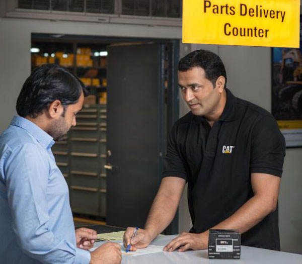 The Cat distribution centre at Puurs, Belgium delivers market-leading parts availability.