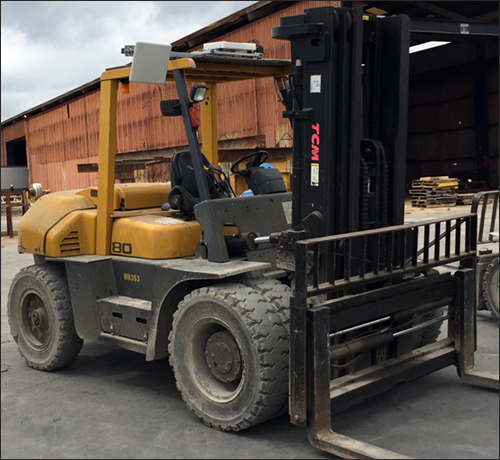 The US Navy is testing RFID-equipped forklifts