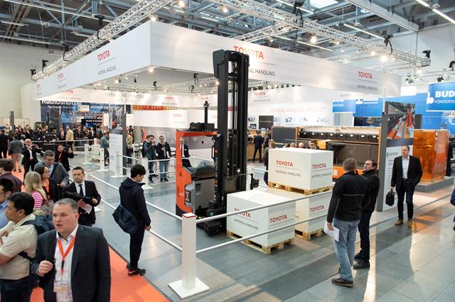 Toyota made its LogiMAT debut