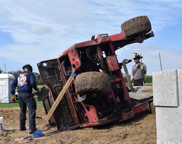 The accident scene