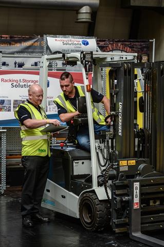 Test products on the show floor and evaluate your next logistics solution