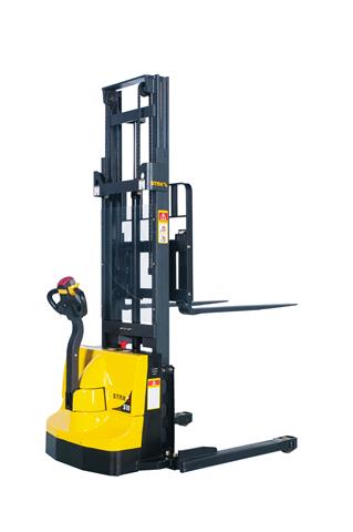 WS range fully powered straddle leg stacker