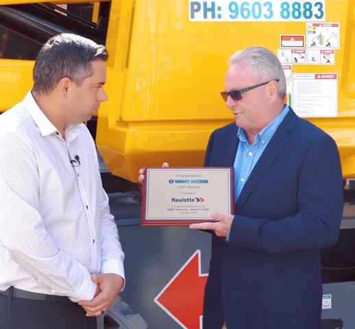 Paul Sultana (Haulotte) and Peter Gilmore (Want Access)