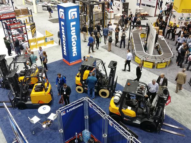 LiuGong showed four machines