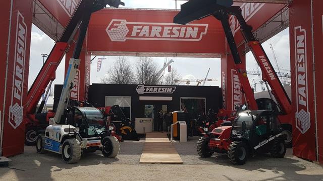 Faresin is offering an electric version of the 6.26 telescopic handler