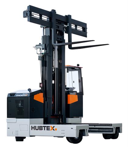 The PhoeniX offers drivers improved all-round visibility, especially past the right fork.