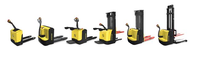 Hyster® UT series lift trucks, which operate in tight spaces, handling pallets, picking/storing inventory