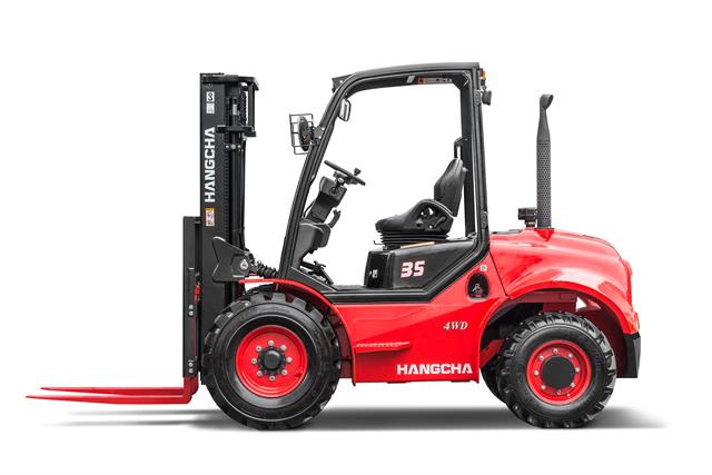 Hangcha rough-terrain forklift