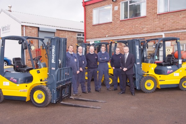 Castle Forklifts Ltd has prepared five Maximal forklifts in under 48 hours for Haiti relief work.