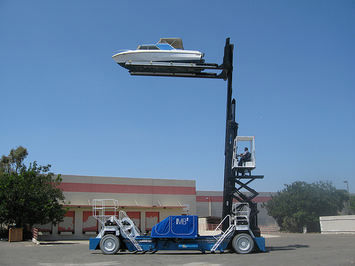 A Marina Bull 2 at Grove Harbor Marine in Coconut Grove, Florida