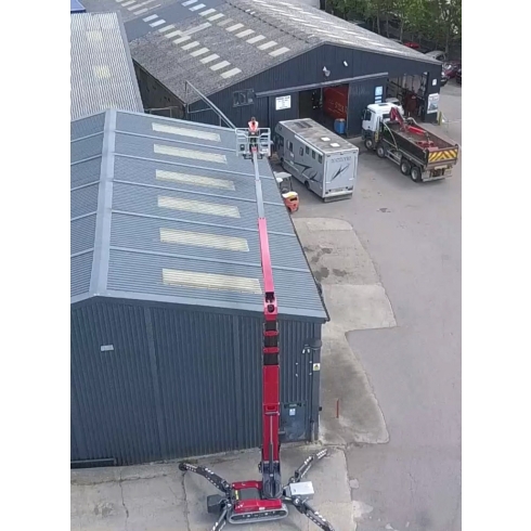 JMS has added a Hinowa Lightlift 33.17 Performance IIIS spider boom