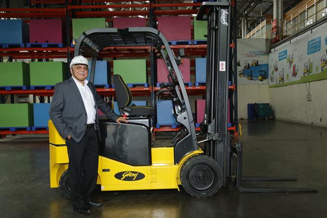 Anil Lingayat, executive vice president and business head, Godrej Material Handling
