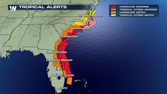Media like weathernationtv.com are tracking the hurricane