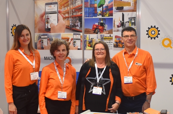 The Forkliftaction team at last year's IMHX