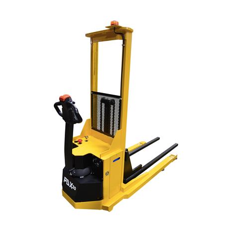PDX20 Stacker with extended straddle& fork length for furnace loading