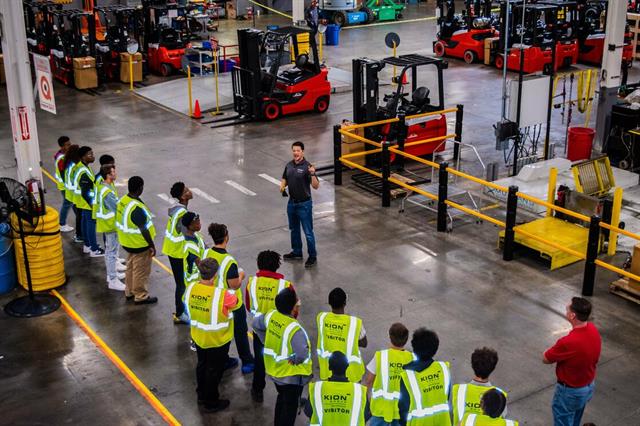 KION hosted more than 35 students
