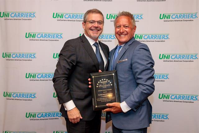 Sunbelt's Matt Maddock with James J. Radous III