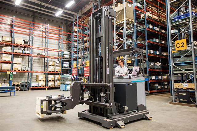 UniCarrier's very narrow aisle trucks