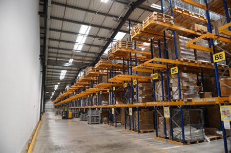 Coach House ordered Jungheinrich's high-rack stacker Very Narrow Aisle (VNA) trucks and five high-level order picking trucks.