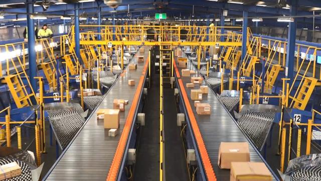 StarTrack's Dematic logistics equipment