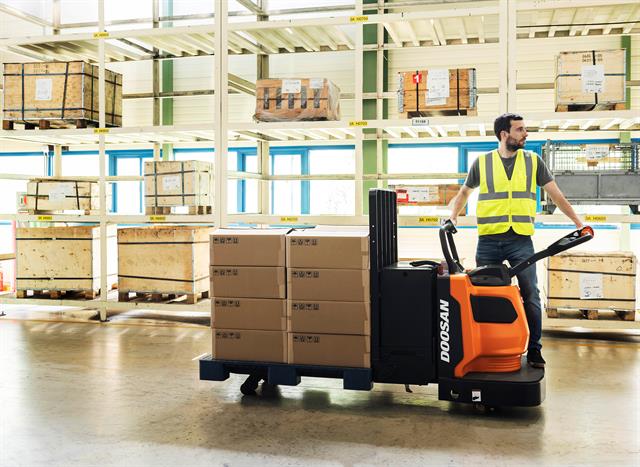 Doosan's New Walkie End Rider