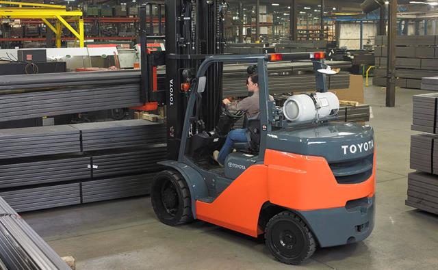 Toyota is updating its IC forklift line