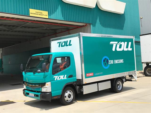 FUSO eCanter electric trucks