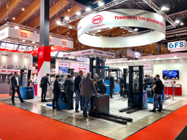 BYD's Stand at LogiMAT 2019