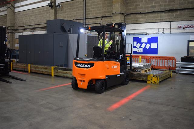 Davies Turner has switched to Doosan electric trucks