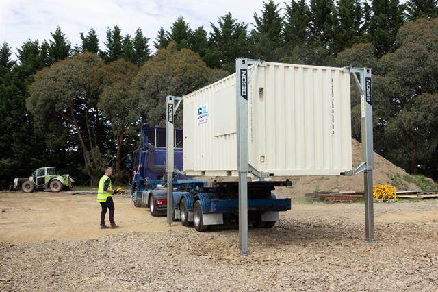 Bison's T-Series features intelligent self-levelling software