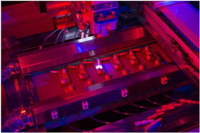 Automatic laser welding for battery modules