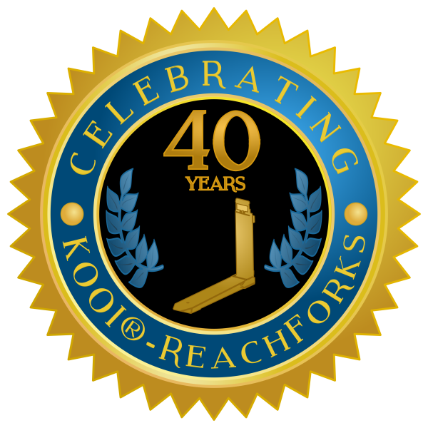 KOOI<sup>®</sup>-REACHFORKS celebrates 40 years.