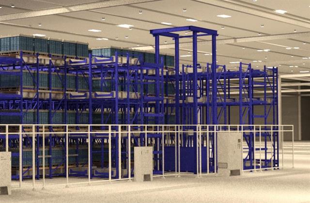 Pallet Shuttle Automated Storage System