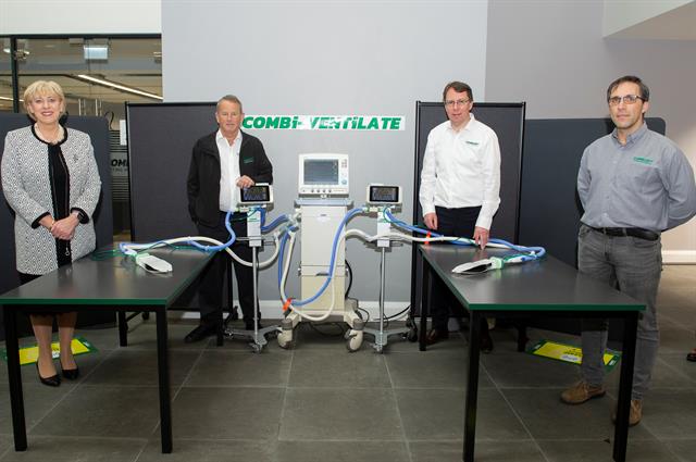 Combilift is working on a ventilator solution